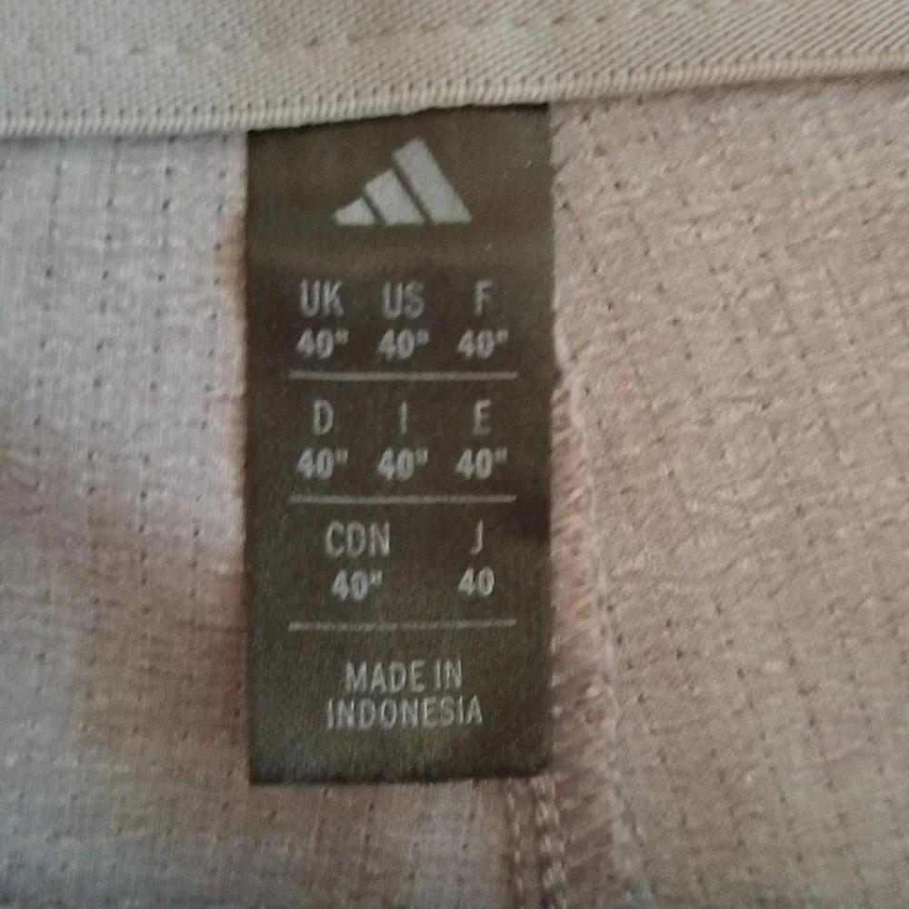 New Adidas Men's Grey Casual Performance Shorts - 40